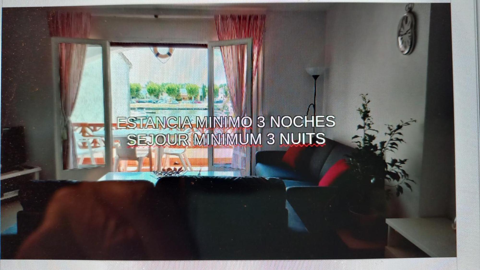 Lindo Apartamento Con Vistas Al Puerto Mistral Empuriabrava Bagian luar foto